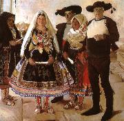 Joaquin Sorolla Bride oil